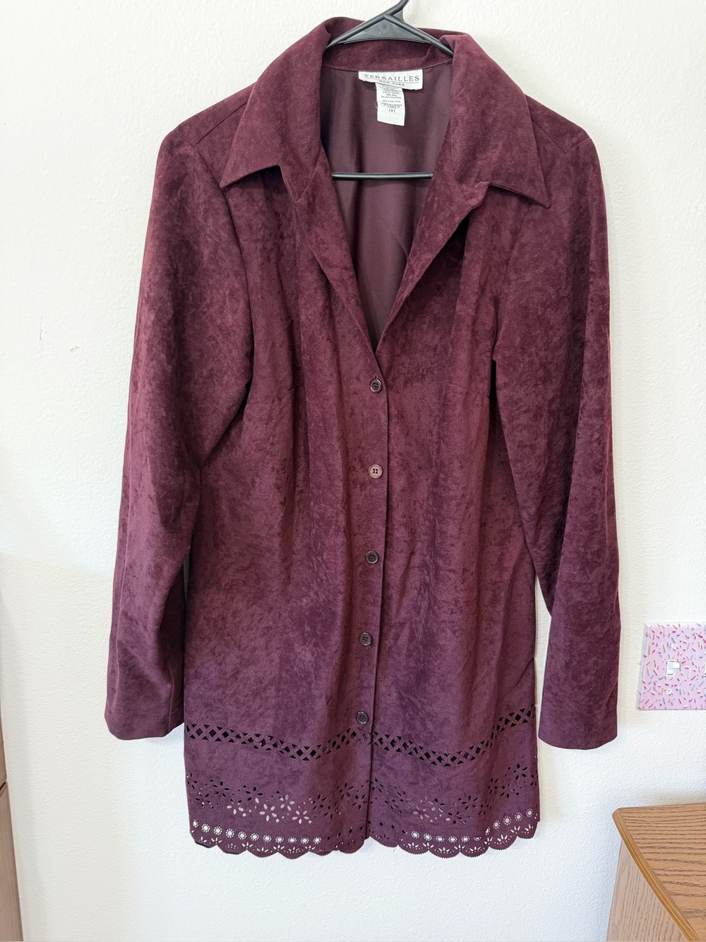 Versailles New York jacket size 10T